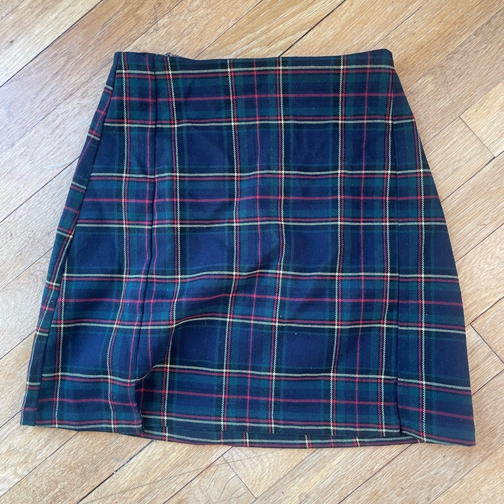 Brandy Melville plaid miniskirt